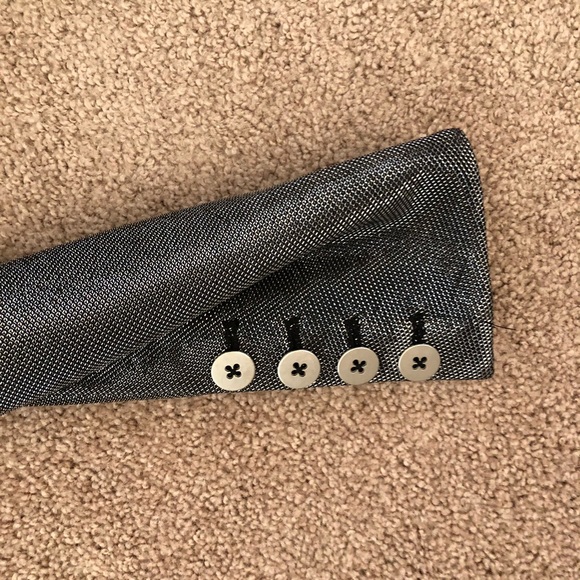 Capulet Holiday Silver Shimmer Blazer - Picture 2 of 6